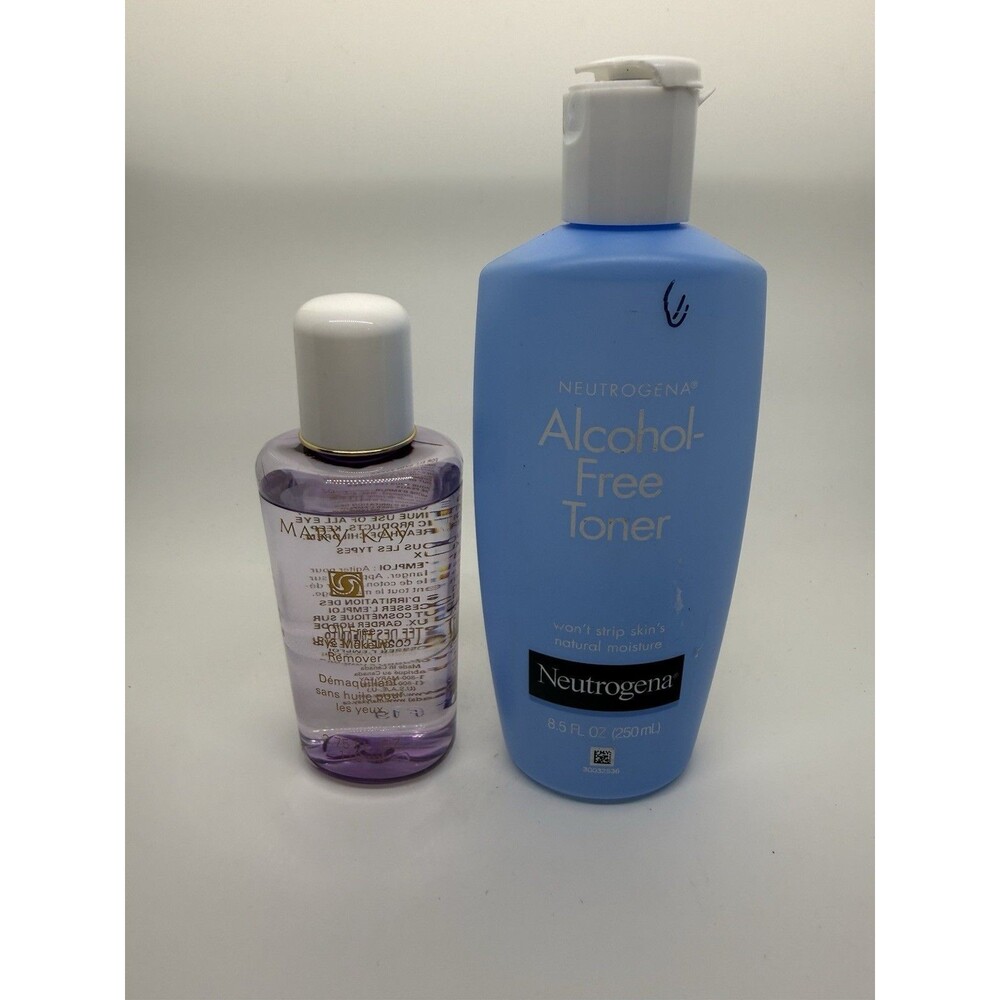 Neutrogena Alcohol Free Toner 8.5 Floz Original Formula & Mary Kay Makeup Remove